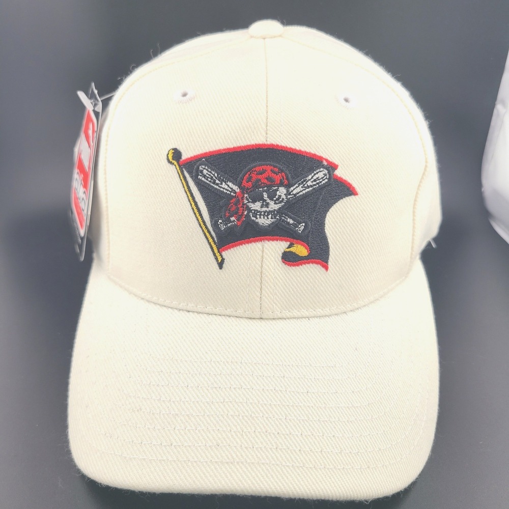 Puma Logo Athletic Tampa Bay Buccaneers NFL Cap Mens Cream Logo Adjustable Hat